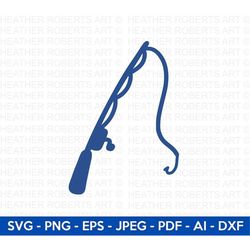 Fishing Rod Svg, Fishing Pole Svg, Fishing Hook Svg, Fishing Svg, Father's Day SVG, Gift for Dad svg, Cut File Cricut, S