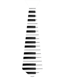 Music Piano Necktie Costume Cool Instrument Christmas Gift png, sublimation