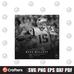 Rest In Peace Ryan Mallett NFL Player PNG Sublimation File