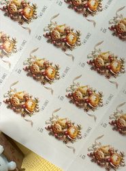 Celebration Corsage 2017 – All Brand New Forever Stamps 100 Unused US Forever First Class - Postage Stamps