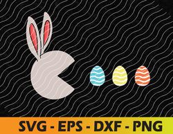 Happy Easter Day Bunny Egg Svg, Eps, Png, Dxf, Digital Download