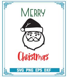 Merry Christmas SVG, Santa SVG