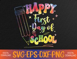 Happy First Day Of School Summer's Out For School Svg, Eps, Png, Dxf, Digital Download