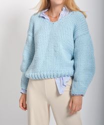 Knitting  Patterns  Jumpers My First Jumper Downloadable PDF, English