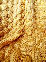 Knitting  Patterns  Baby Blankets Hillside Baby Blanket Downloadable PDF, English