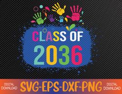 Class Of 2036 Svg, Eps, Png, Dxf, Digital Download