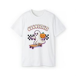 Cycopath Shirt, bicycle Shirt, ghost Shirt, spooky season Shirt