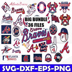 Bundle 36 Files Atlanta Braves Baseball Team Svg, Atlanta Braves Svg,MLB Team  svg, MLB Svg, Png, Dxf, Eps, Jpg, Instant