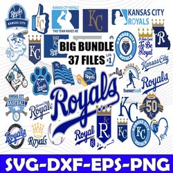 Bundle 37 Files Kansas City Royals Baseball Team svg, Kansas City Royals Svg, MLB Team  svg, MLB Svg, Png, Dxf, Eps, Jpg