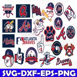 Bundle 22 Files Atlanta Braves Baseball Team Svg, Atlanta Braves Svg,MLB Team  svg, MLB Svg, Png, Dxf, Eps, Jpg, Instant