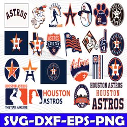 Bundle 25 Files Houston Astros Baseball Team svg , Houston Astros Svg, MLB Team  svg, MLB Svg, Png, Dxf, Eps, Jpg, Insta