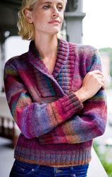 Knitting  Patterns  Jumpers Modern Lodge Pullover in Lion Brand Amazing - 90309AD Downloadable PDF, English