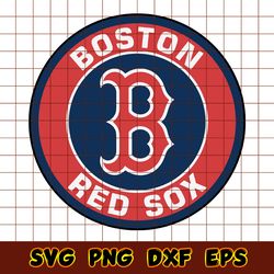 Boston Red Sox MLB Baseball Logo Svg, MLB, MLB Sports, MLB Baseball, MLB Logo, MLB Svg, MLB Logo Svg, MLB Team, BB27