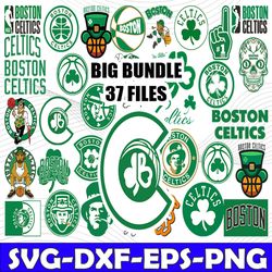 Bundle 37 Files Boston Celtics Basketball Team Svg, Boston Celtics SVG, NBA Teams Svg, NBA Svg, Png, Dxf, Eps, Instant D