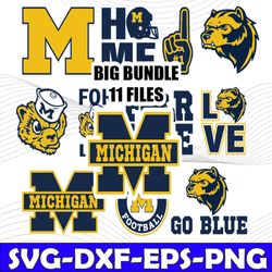 Bundle 11 Files Michigan Wolverines Football Team svg, Michigan Wolverines svg, NCAA Teams svg, NCAA Svg, Png, Dxf, Eps,