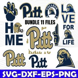 Bundle 11 Files Pittsburgh Panthers Football Team svg, Pittsburgh Panthers svg, N C A A Teams svg, N C A A Svg, Png, Dxf