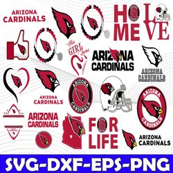 Bundle 20 Files Arizona Cardinals Football Team Svg, Arizona Cardinals Svg, NFL Teams svg, NFL Svg, Png, Dxf, Eps, Insta