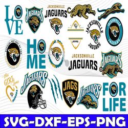 Bunlde 20 Files Jacksonville Jaguars Football team Svg, Jacksonville Jaguars Svg, NFL Teams svg, NFL Svg, Png, Dxf, Eps,