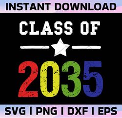 Class Of 2035 Png, Grow With Me Pre K, Kindergarten Png, Graduate 2022 Png