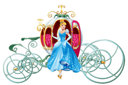 Cinderella Png, Cinderella Clipart, Cinderella Cake Topper, Castle Png, Disney Png, Princess Png, Instant download