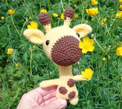 crochert giraffe. giraffe toy amigurumi giraffe handmade crochet toys