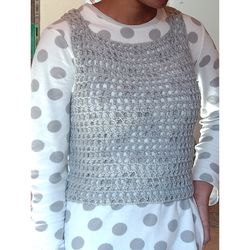 crochet mesh tank top pattern