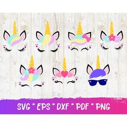 Unicorn SVG, Unicorn PNG, Unicorn Symbol, Unicorn Clipart, Unicorn Silhouette, Unicorn Vector, Unicorn Birthday Party .