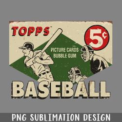 Baseball Vintage PNG Download