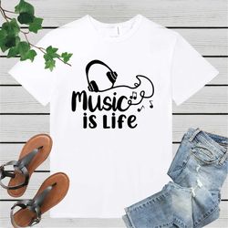 music is life, music is what feelings sound like shirt, music shirt, music lover shirt, musician shirt, music festival s