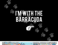I'm With Barracuda Halloween Costume Party Matching Fish png,sublimation copy