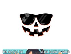 Jack O Lantern Face Pumpkin Sunglasses Hallowen Costume png, sublimation copy