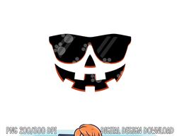 Jack O Lantern Face Pumpkin Sunglasses Hallowen Costume png, sublimation copy