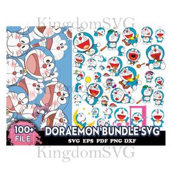 100 Files Doraemon Bundle Svg, Doraemon Svg