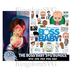 41 The Boss Baby Svg Bundle, Funny Baby Svg, Boss Svg