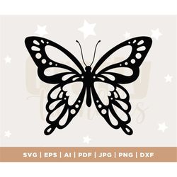 Butterfly SVG, Cricut, Silhouette, Starbucks Cup Butterfly, DXF, Png, Jpg, pdf, Cut File, Clipart, Cricut cut file, Cric