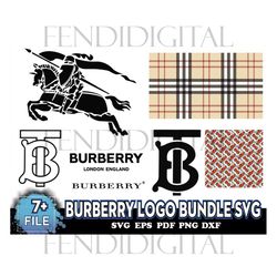 Burberry Logo Bundle Svg, Burberry Logo Svg, Brand Logo Svg, Fashion Logo Svg