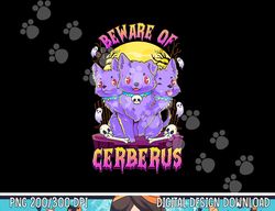 Kawaii Pastel Goth Cute Creepy 3-Headed Dog Funny Cerberus png, sublimation copy