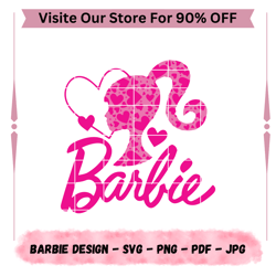 Barbies SVG, Barbie Silhouette, Barbie doll Svg, Girl Svg, Barbie Sticker Clipart, Svg Files