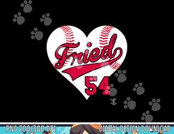 Max Fried Baseball Heart Gameday png, sublimation copy