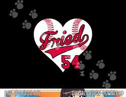 Max Fried Baseball Heart Gameday png, sublimation copy