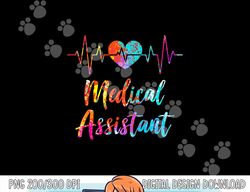 Medical Assistant Heartbeat Nursing Hospital Heart png, sublimation copy