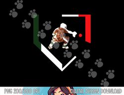 Mexico Baseball Hind Catcher Mexican Flag Little Leaguer Mex png, sublimation copy