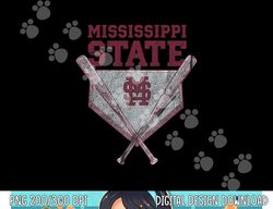 Mississippi State University Bulldogs Baseball Plate png, sublimation copy
