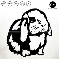 rabbit svg, rabbit vector, rabbit silhouette, rabbit png, rabbit cutfile, rabbit clipart, rabbit printables, rabbit svg