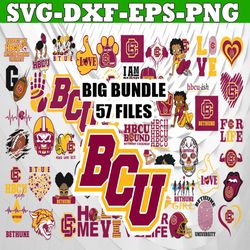 Bundle 57 Files Bethune Cookman Football Team Svg, Bethune Cookman SVG, HBCU Team svg, Mega Bundle, Designs, Cricut, Cut