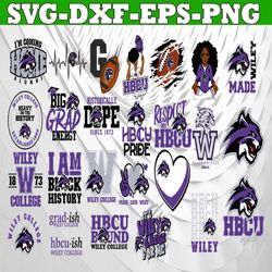 Bundle 26 Files Wiley College Football Team Svg, Wiley College svg, HBCU Team svg, Mega Bundle, Designs, Cricut, Cutting