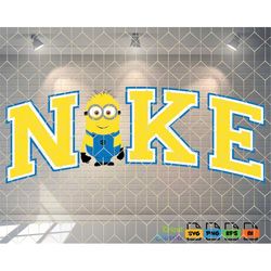 MINION - Svg Png Eps and Ai Formats - Ready to use for Cricut and Canva - Layered Files - 300 Dpi Png File - Cartoon Des