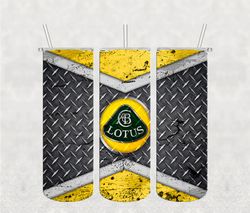 Lotus Png, Cars & moto brands design, 20oz skinny straight, Template for sublimation, Full tumbler, Instant download