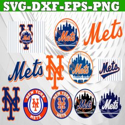 Bundle 12 Files New York Mets Baseball Team svg, New York Mets svg, MLB Team  svg, MLB Svg, Png, Dxf, Eps, Jpg, Instant