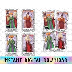 Bundle Happy Halloween Png, Trick Or Treat, Spooky Season Png, Halloween Witch, Tarot Card Png, Separate Tarot Cards, Wi